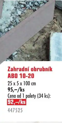 Uni Hobby Zahradní obrubník ABO 10-20 nabídka