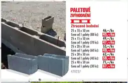 Uni Hobby Ztracené bednění nabídka