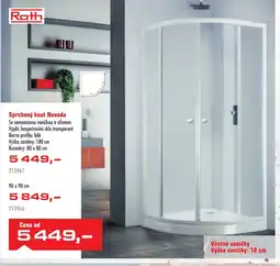 Uni Hobby Sprchový kout Nevada nabídka