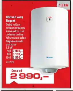 Uni Hobby Ohřívač vody Regent nabídka