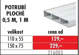 Uni Hobby Potrubí ploché nabídka