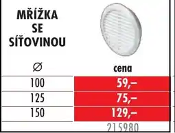 Uni Hobby Mřížka se síťovinou nabídka