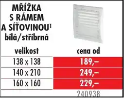 Uni Hobby Mřížka s rámem a síťovinou nabídka