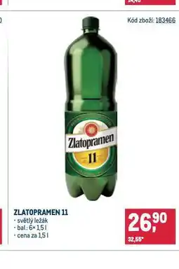 Makro Pivo zlatopramen 11 nabídka