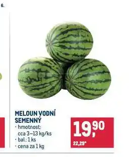 Makro Meloun vodní semenný nabídka