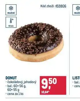 Makro Donut nabídka