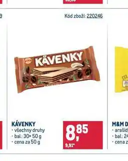 Makro Kávenky nabídka