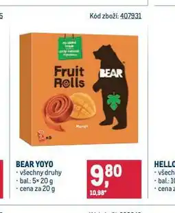Makro Bear yoyo nabídka