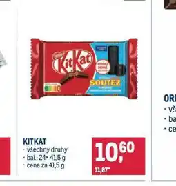 Makro Kitkat nabídka