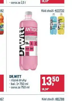 Makro Dr. witt nabídka