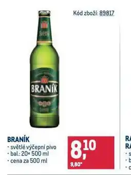 Makro Pivo braník nabídka
