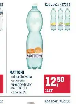 Makro Mattoni ochucená nabídka