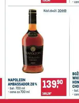 Makro Napoleon ambassador 28% nabídka