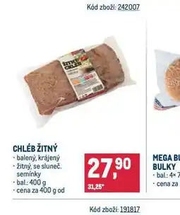 Makro Chléb žitný nabídka