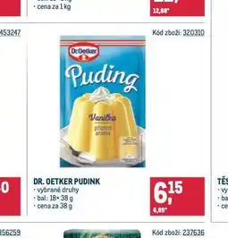 Makro Dr.oetker pudink nabídka