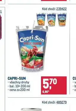 Makro capri sun nabídka