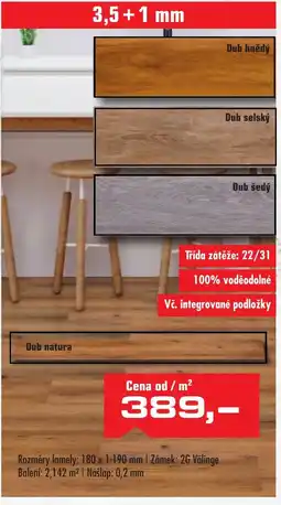 Uni Hobby Dub natura nabídka