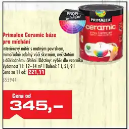 Uni Hobby PRIMALEX Ceramic báze pro míchání nabídka