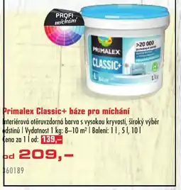 Uni Hobby PRIMALEX Classic+ báze pro míchání nabídka