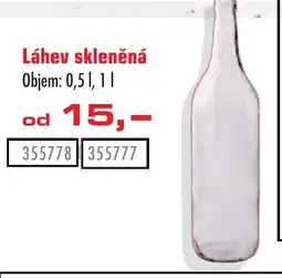 Uni Hobby Láhev skleněná nabídka