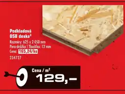 Uni Hobby Podkladová OSB deska nabídka