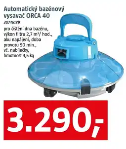 Bauhaus Automatický bazénový vysavač ORCA 40 nabídka
