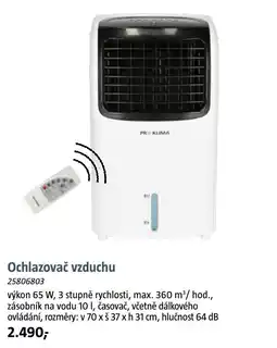 Bauhaus Ochlazovač vzduchu nabídka