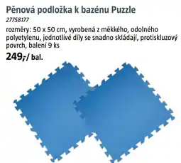 Bauhaus Pěnová podložka k bazénu Puzzle nabídka