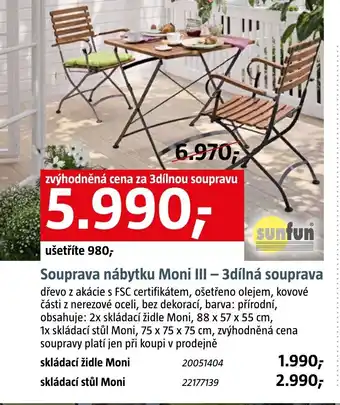 Bauhaus Souprava nábytku Moni III nabídka