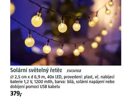 Bauhaus Solární světelný řetěz nabídka