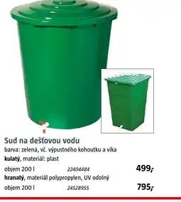 Bauhaus Sud na dešťovou vodu nabídka