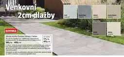 Bauhaus Slinuté dlažby Outdoor kámen / beton nabídka