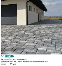 Bauhaus Skladebná dlažba Kombi Marmo nabídka