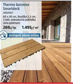 Bauhaus Thermo borovice Smartdeck nabídka