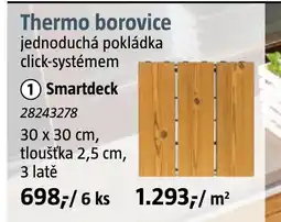 Bauhaus Thermo borovice Smartdeck nabídka