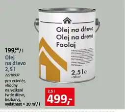 Bauhaus Olej na dřevo nabídka