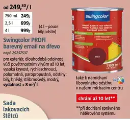 Bauhaus Swingcolor Profi barevný email na dřevo nabídka