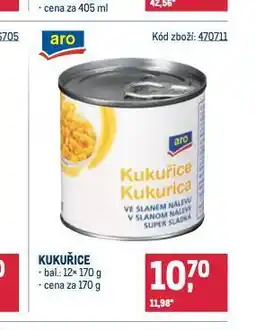 Makro Kukuřice nabídka