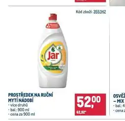Makro Jar prostředek na nádobí nabídka