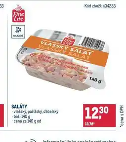 Makro Saláty nabídka