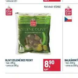 Makro Olivy zelené bez pecky nabídka