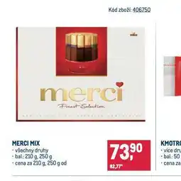 Makro Merci mix nabídka