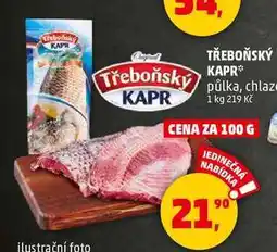 Penny Market TŘEBOŇSKÝ KAPR půlka, 100 g nabídka
