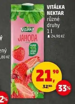 Penny Market VITÁLKA NEKTAR různé druhy, 1 l nabídka