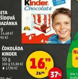 Penny Market ČOKOLÁDA KINDER, 50 g nabídka