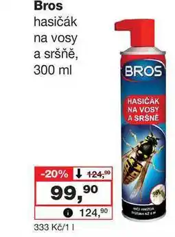 Barvy a laky drogerie Bros hasičák na vosy a sršňě, 300 ml nabídka