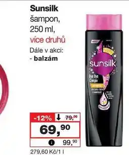 Barvy a laky drogerie Sunsilk šampon, 250 ml nabídka