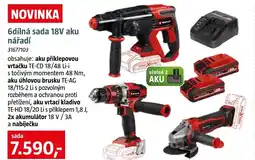 Bauhaus 6dílná Sada 18V aku nářadí nabídka