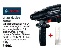 Bauhaus BOSCH Vrtací kladivo nabídka