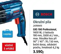 Bauhaus BOSCH Okružní pila nabídka